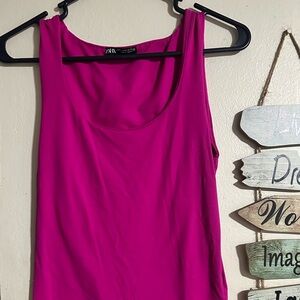 Zara Magenta Top 💕